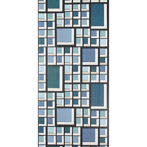Rarity Paper Pacific/Noir by Lee Jofa Modern Wallcovering
