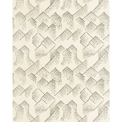 Brink Paper Cream/Onyx by Lee Jofa Modern Wallcovering