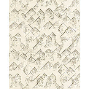 Brink Paper Cream/Onyx by Lee Jofa Modern Wallcovering