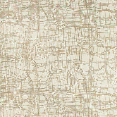Entangle Paper Almond by Lee Jofa Modern Wallcovering