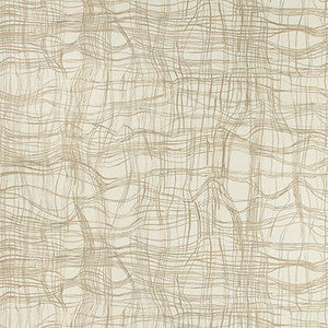 Entangle Paper Almond by Lee Jofa Modern Wallcovering