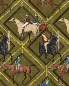 GYMKHANA Khaki Wallpaper (WP20638) by Mind The Gap