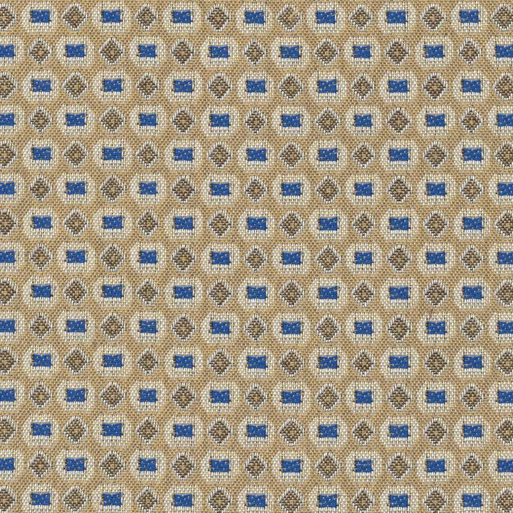 Haberdasher Io Bengal Blue by Kasmir Fabric 1413 100% Acrylic USA 12,000 Wyzenbeek Double Rubs H: 6/8 inches, V:7/8 inches 54 - Fabric Carolina - Kasmir