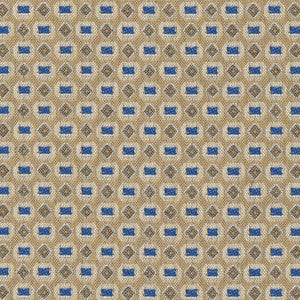 Haberdasher Io Bengal Blue by Kasmir Fabric