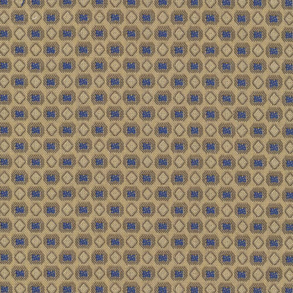 Haberdasher Io Cobalt by Kasmir Fabric 1413 100% Acrylic USA 12,000 Wyzenbeek Double Rubs H: 6/8 inches, V:7/8 inches 54 - Fabric Carolina - Kasmir