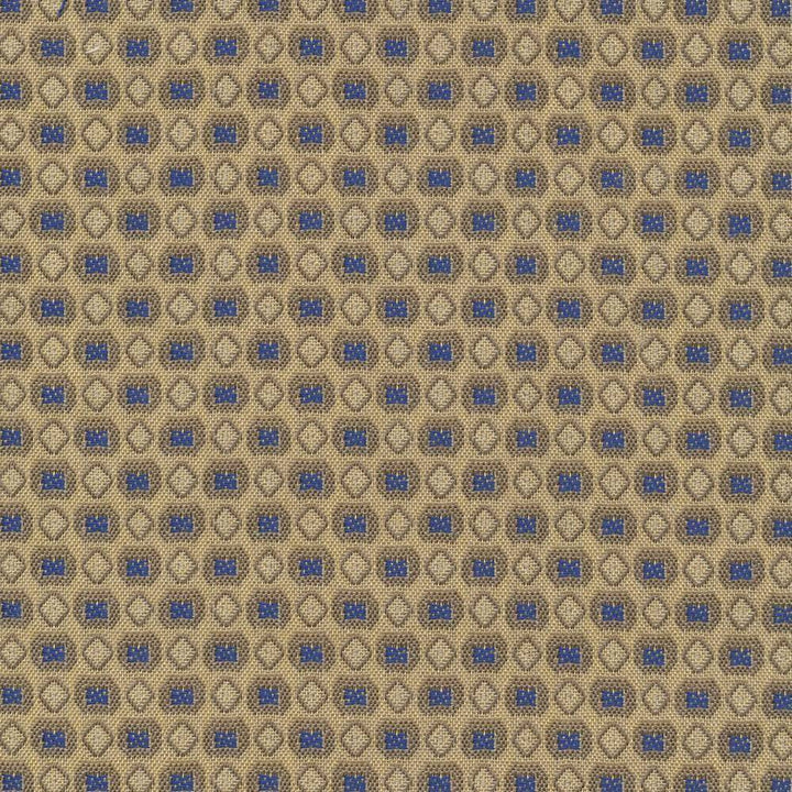 Haberdasher Io Cobalt by Kasmir Fabric 1413 100% Acrylic USA 12,000 Wyzenbeek Double Rubs H: 6/8 inches, V:7/8 inches 54 - Fabric Carolina - Kasmir