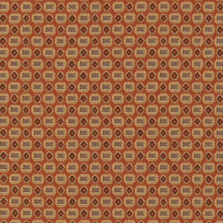 Haberdasher Io Henna by Kasmir Fabric 1413 100% Acrylic USA 12,000 Wyzenbeek Double Rubs H: 6/8 inches, V:7/8 inches 54 - Fabric Carolina - Kasmir