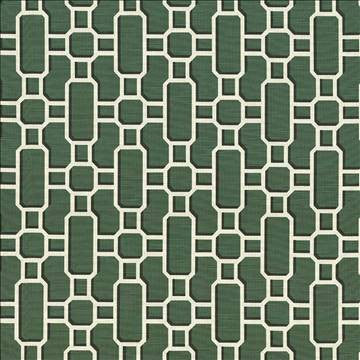 Hakkasan Fret Emerald by Kasmir Fabric 5074 100% Cotton USA 15,000 Wyzenbeek Double Rubs H: 9 inches, V: 12 5/8 inches 54 - Fabric Carolina - Kasmir