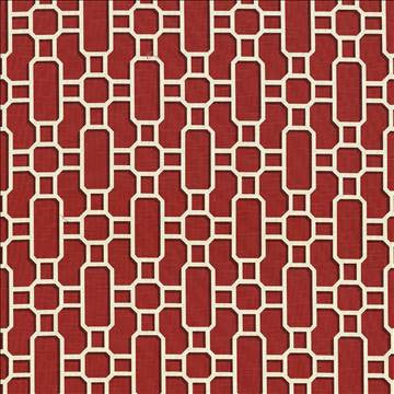 Hakkasan Fret Rouge by Kasmir Fabric 5064 100% Cotton USA 15,000 Wyzenbeek Double Rubs H: 9 inches, V: 12 5/8 inches 54 - Fabric Carolina - Kasmir