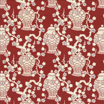 Hakkasan Rouge by Kasmir Fabric 5064 100% Cotton USA 15,000 Wyzenbeek Double Rubs H: 27 inches, V: 25 2/8 inches 54 - 55 - Fabric Carolina - Kasmir