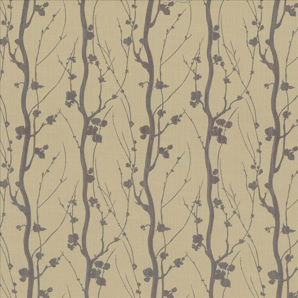 Halekulani Black Pearl by Kasmir Fabric 5077 55% Viscose
45% Polyester
 CHINA </p><p>Repeat: Horizontal: 14 inches and Vertical: 17 inches 52 - 57 - Fabric Carolina -