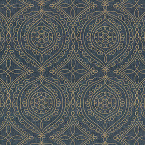 Halyard Indigo by Kasmir Fabric