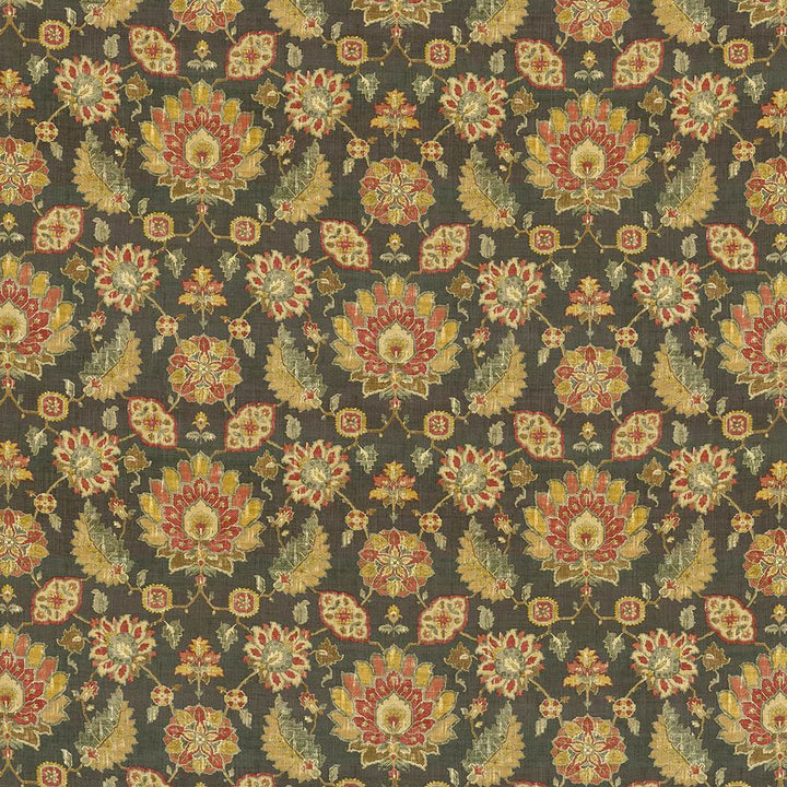 Hamara Cindersmoke by Kasmir Fabric 5105 55% Linen
45% Viscose
 CHINA </p><p>Repeat: Horizontal: 27 inches and Vertical: 26 4/8 inches 54 - 55 - Fabric Carolina -