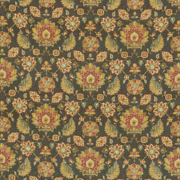 Hamara Cindersmoke by Kasmir Fabric 5105 55% Linen 45% Viscose CHINA H: 27 inches, V:26 4/8 inches 54 - 55 - Fabric Carolina - Kasmir