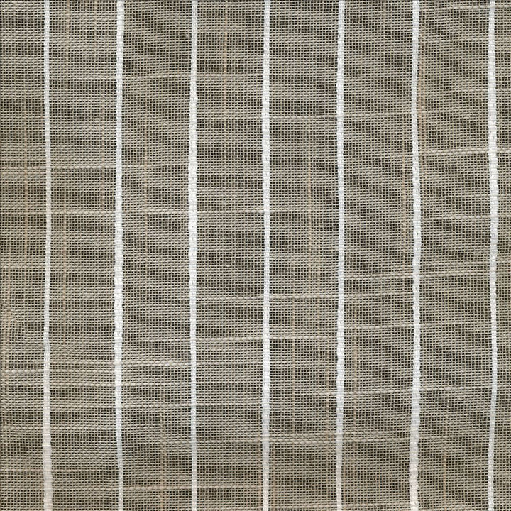 Hammock Stripe Natural by Kasmir Fabric 1373 70% Polyester 30% Cotton CHINA Not Tested Horizontal: 6/8 inches and Vertical: 0 Inches 114 - 118 - Fabric Carolina -