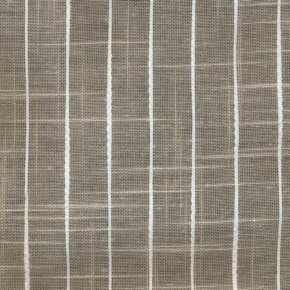 Hammock Stripe Natural by Kasmir Fabric 1373 70% Polyester 30% Cotton CHINA Not Tested H: 6/8 inches, V:N/A 114 - 118 - Fabric Carolina - Kasmir