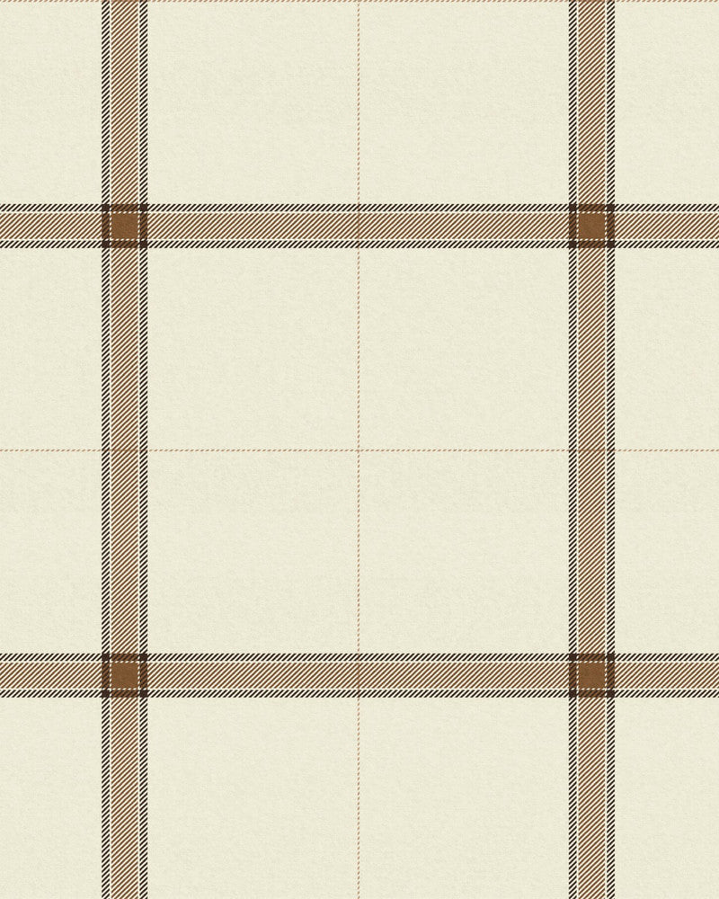 Mind The Gap Wallpaper HAMPTON Brown Wallpaper (WP30082) | WP30082 | WOODSTOCK '69 LIFESTYLE COLLECTION | 1 roll x 20.5 x 393.7 in | 0.52m / 20.5in | 10m / 393.7in | 5.20mp | 50cm / 19.6in | Brown | Satin Matte | Paste the wall | 1-roll in a box | Fabric Carolina | https://www.fabriccarolina.com/