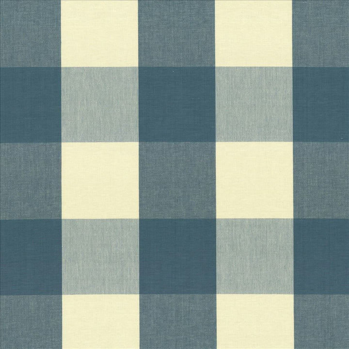 Hampton Check Teal by Kasmir Fabric 5089 100% Cotton
 INDIA </p><p>Repeat: Horizontal: 8 inches and Vertical: 8 inches 54 - Fabric Carolina -