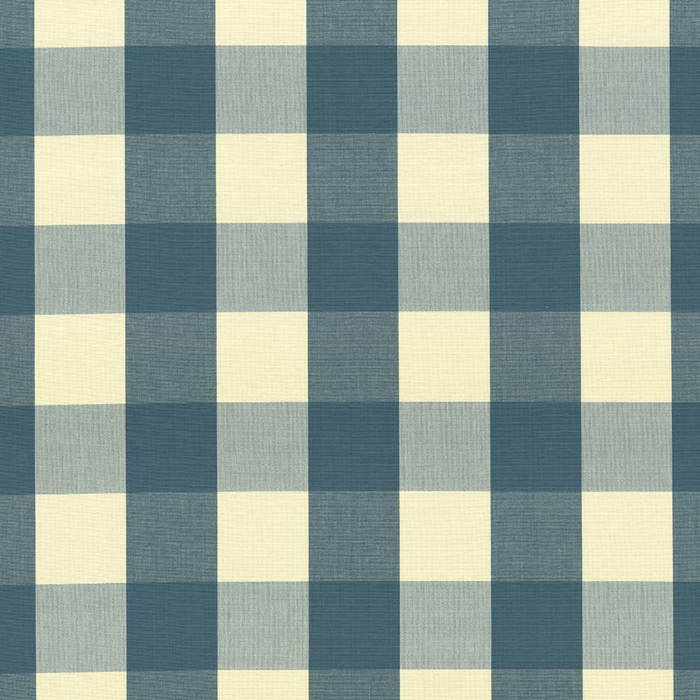 Hampton Check Teal by Kasmir Fabric 5089 100% Cotton
 INDIA </p><p>Repeat: Horizontal: 8 inches and Vertical: 8 inches 54 - Fabric Carolina -