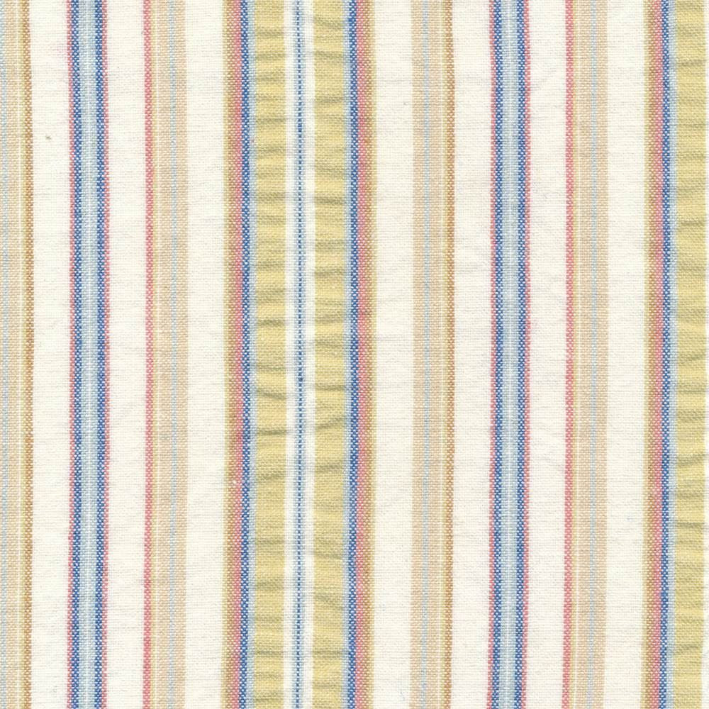 Harbor Stripe Fresh by Kasmir Fabric 1401 100% Cotton CHINA 15,000 Wyzenbeek Double Rubs Horizontal: 3 inches and Vertical: 0 Inches 54 - 55 - Fabric Carolina -