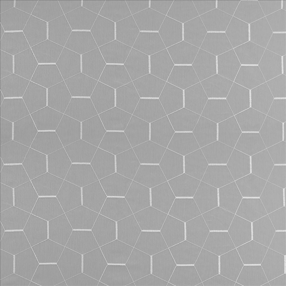 Harbordale White  by Kasmir Fabric 1475 100% Polyester  FRANCE  </p><p>Repeat: Horizontal: 6 3/8 inches and Vertical: 6 4/8 inches 118  - Fabric Carolina -