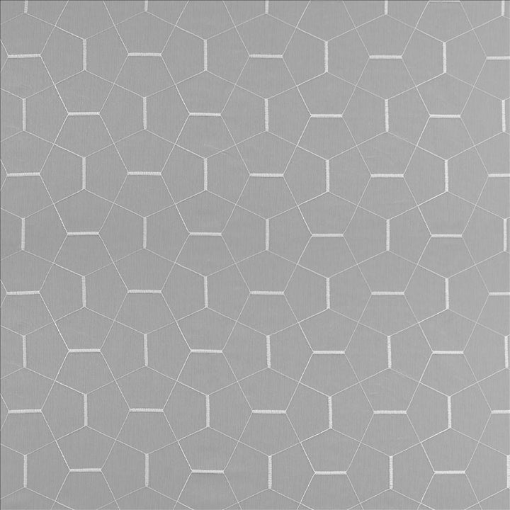 Harbordale White  by Kasmir Fabric 1475 100% Polyester  FRANCE  </p><p>Repeat: Horizontal: 6 3/8 inches and Vertical: 6 4/8 inches 118  - Fabric Carolina -