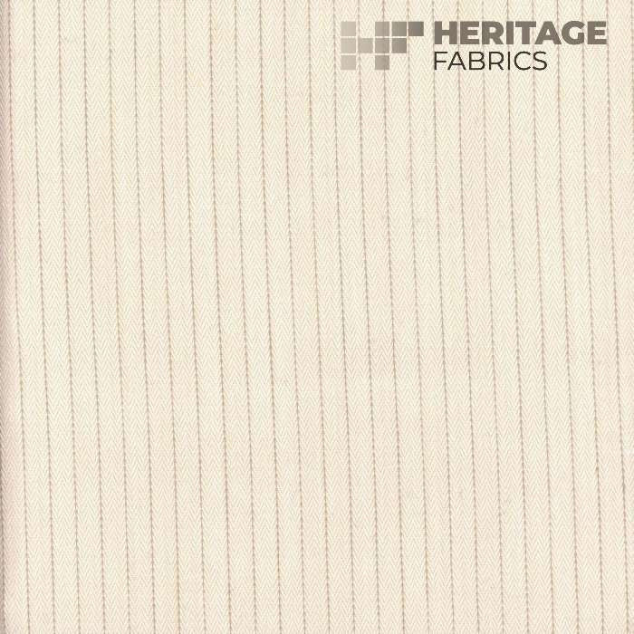 Harris Ivory by Heritage Fabric - 100% Cotton India 9,000 Horizontal: 0.375" and Vertical: N/A 54" - Fabric Carolina -