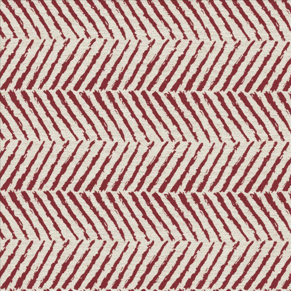 Hatch Garnet by Kasmir Fabric 5146 93% Polyester 7% Linen CHINA Not Tested Horizontal: 0 Inches and Vertical: 5 2/8 inches 54 - Fabric Carolina -