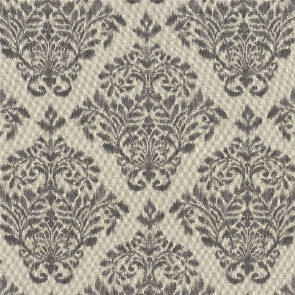 Havenbrooke Graphite by Kasmir Fabric 5078 89% Cotton 11% Rayon TURKEY 30,000 Wyzenbeek Double Rubs Horizontal: 13 4/8 inches and Vertical: 13 4/8 inches 54 - 55 - Fabric Carolina -