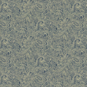 Headdress Denim by Kasmir Fabric