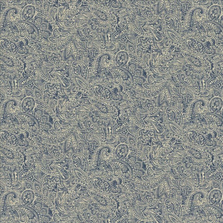 Headdress Denim by Kasmir Fabric 5143 100% Polyester
 CHINA </p><p>Repeat: Horizontal: 29 inches and Vertical: 14 4/8 inches 54 - Fabric Carolina -