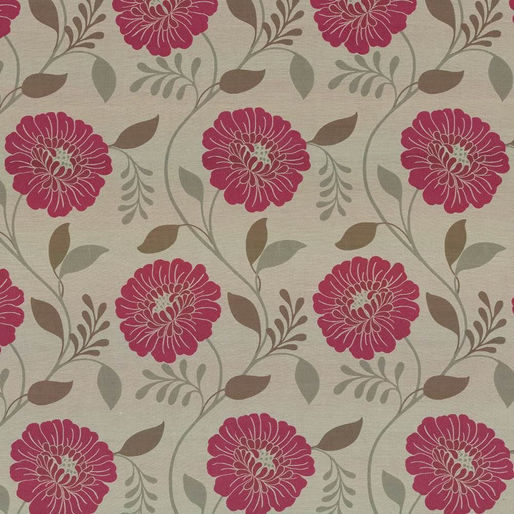 Hedgerow Floral Cranberry by Kasmir Fabric 1418 100% Polyester
 CHINA </p><p>Repeat: Horizontal: 14 7/8 inches and Vertical: 23 7/8 inches 59 - 60 - Fabric Carolina -