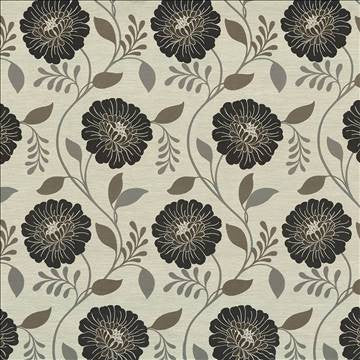 Hedgerow Floral Slate by Kasmir Fabric 1416 100% Polyester CHINA Not Tested H: 14 7/8 inches, V: 23 7/8 inches 59 - 60 - Fabric Carolina - Kasmir