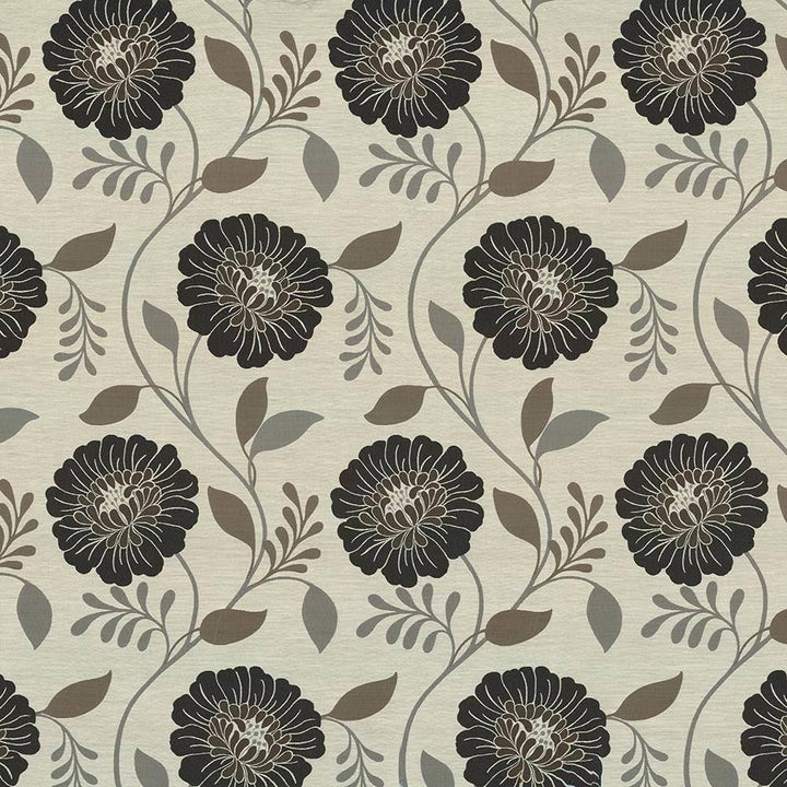 Hedgerow Floral Slate by Kasmir Fabric 1416 100% Polyester CHINA Not Tested H: 14 7/8 inches, V:23 7/8 inches 59 - 60 - Fabric Carolina - Kasmir
