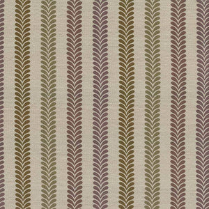 Hedgerow Stripe Mulberry by Kasmir Fabric