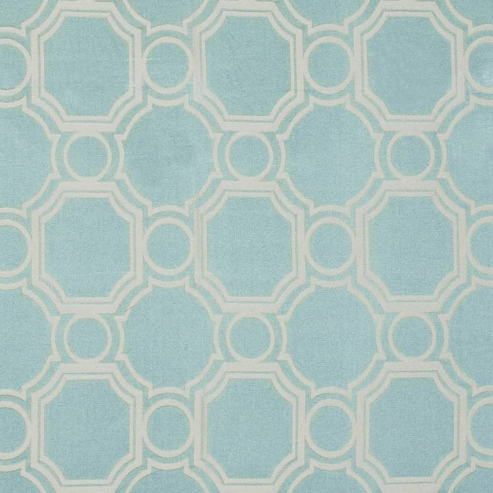 Helmsley Splash by Kasmir Fabric 1392 58% Viscose 42% Polyester CHINA 100,000 Wyzenbeek Double Rubs H: 7 1/8 inches, V:7 7/8 inches 56 - 58 - Fabric Carolina - Kasmir