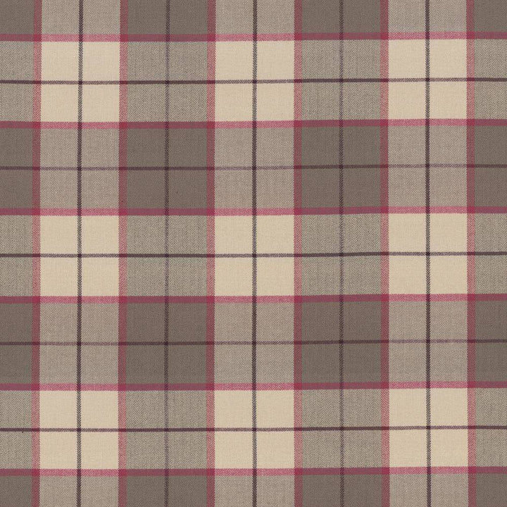 Hemingway Plaid Berry by Kasmir Fabric 1446 50% Polyester
50% Viscose
 CHINA </p><p>Repeat: Horizontal: 11 2/8 inches and Vertical: 11 2/8 inches 57 - Fabric Carolina -