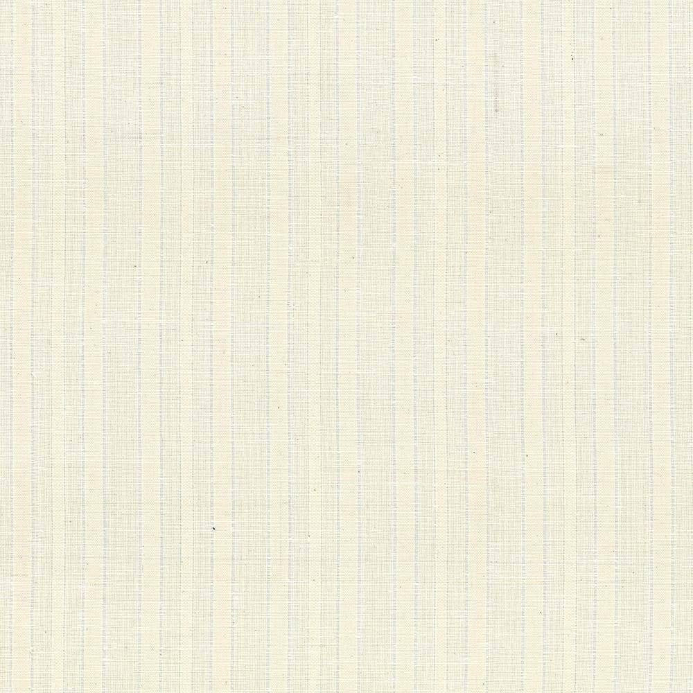 Henley Stripe Off White by Kasmir Fabric 5035 55% Linen 45% Cotton INDIA Not Tested H: 3 inches, V:N/A 54 - 55 - Fabric Carolina - Kasmir