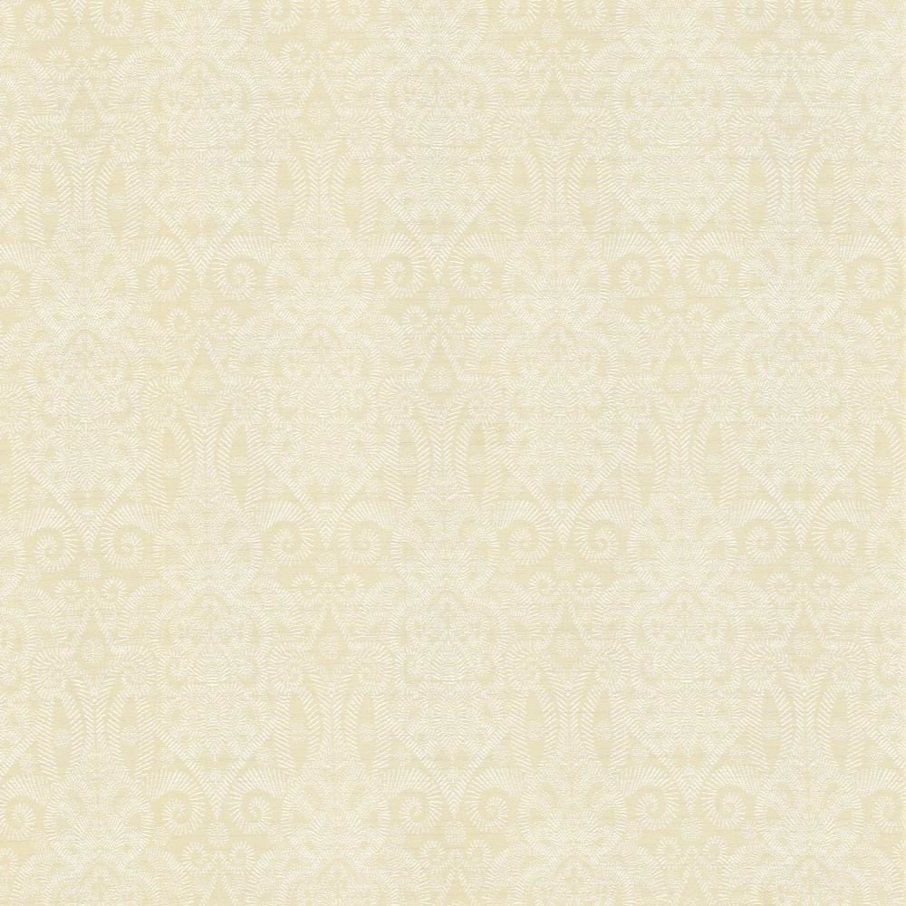 Henna Ivory by Kasmir Fabric 5133 100% Polyester
 USA </p><p>Repeat: Horizontal: 9 3/8 inches and Vertical: 21 inches 55 - Fabric Carolina -