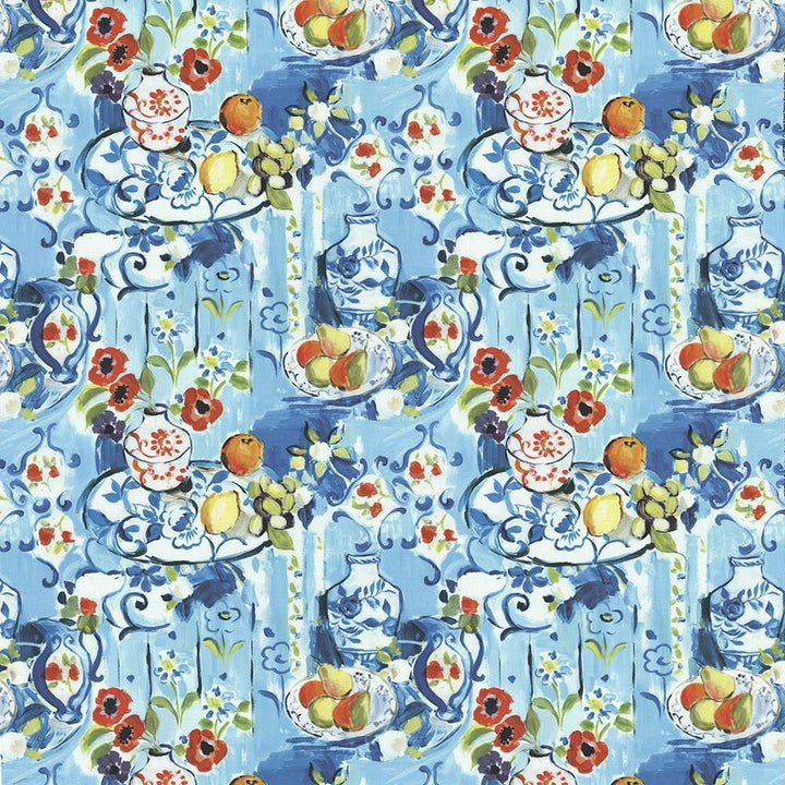Henri Tableau Multi by Kasmir Fabric 1436 100% Cotton
 ITALY </p><p>Repeat: Horizontal: 27 inches and Vertical: 22 inches 57 - 58 - Fabric Carolina -