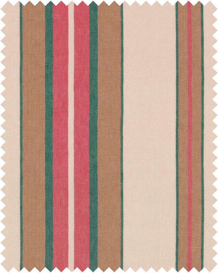 Herina Stripe Heavy Linen by Mind the Gap Designer Fabric TRANSYLVANIAN ROOTS 100% Linen Made in Turkey W 150cm x L 50cm / W 59in x L 19.6in 59.05in - Swanky Fabrics -