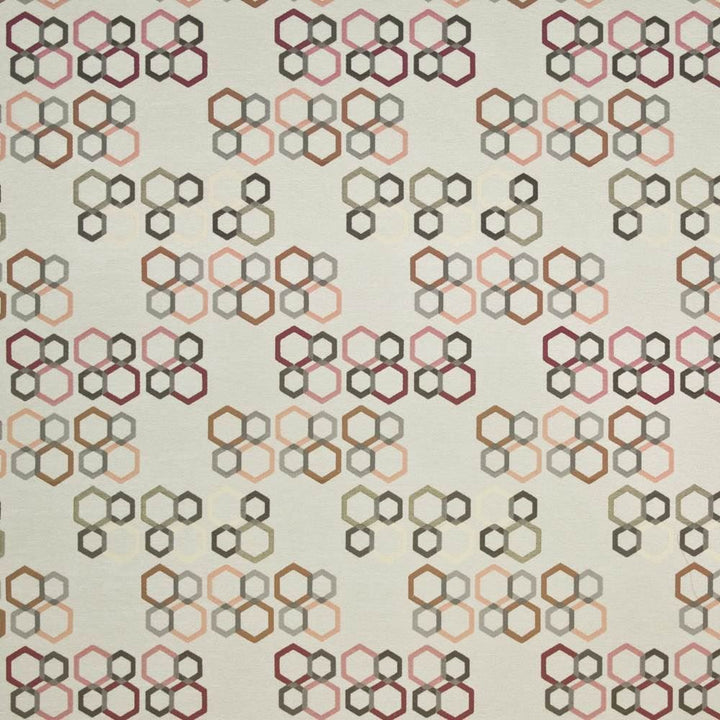Hextor Peach Melba  by Kasmir Fabric See sample 51% Acrylic
27% Rayon
22% Polyester
 CHINA 9,000 Wyzenbeek Double Rubs </p><p>Repeat: Horizontal: 17 6/8 inches and Vertical: 14 6/8 inches 56  - Fabric Carolina -