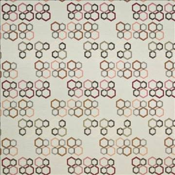Hextor Peach Melba by Kasmir Fabric 1407 51% Acrylic 27% Rayon 22% Polyester CHINA 9,000 Wyzenbeek Double Rubs H: 17 6/8 inches, V: 14 6/8 inches 56 - Fabric Carolina - Kasmir