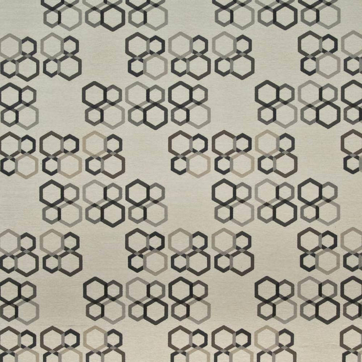 Hextor Smolder by Kasmir Fabric 1407 51% Acrylic 27% Rayon 22% Polyester CHINA 9,000 Wyzenbeek Double Rubs H: 17 6/8 inches, V:14 6/8 inches 56 - Fabric Carolina - Kasmir