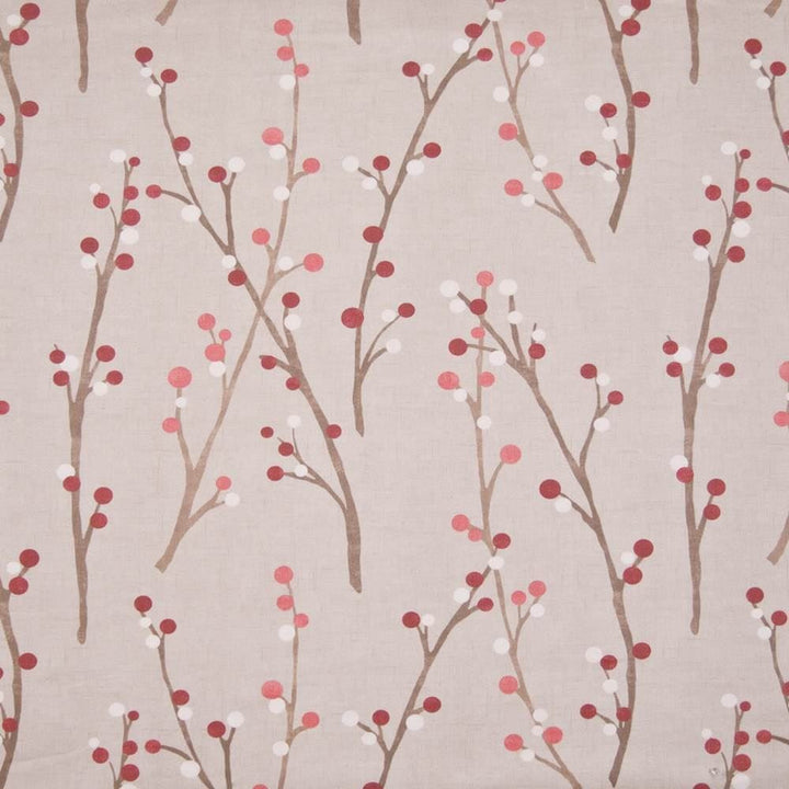 Hidcote Cherry by Kasmir Fabric 1387 100% Cotton TURKEY Not Tested Horizontal: 27 inches and Vertical: 25 2/8 inches 54 - Fabric Carolina -