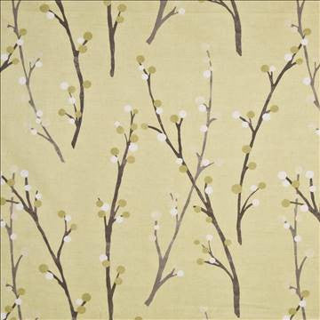 Hidcote Mimosa by Kasmir Fabric 1387 100% Cotton TURKEY Not Tested H: 27 inches, V: 25 2/8 inches 54 - Fabric Carolina - Kasmir