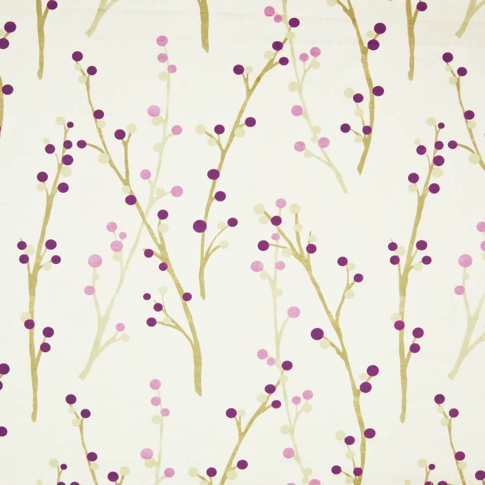 Hidcote Plum by Kasmir Fabric 1387 100% Cotton
 TURKEY </p><p>Repeat: Horizontal: 27 inches and Vertical: 25 2/8 inches 54 - Fabric Carolina -
