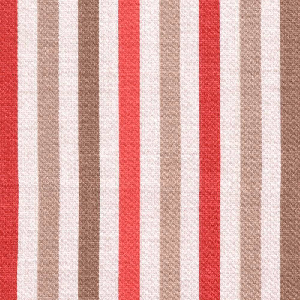 Hidcote Stripe Cherry by Kasmir Fabric 1387 100% Cotton TURKEY Not Tested H: 3 7/8 inches, V:N/A 54 - Fabric Carolina - Kasmir