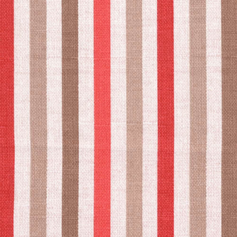 Hidcote Stripe Cherry by Kasmir Fabric 1387 100% Cotton
 TURKEY Not Tested Horizontal: 3 7/8 inches and Vertical: N/A 54 - Fabric Carolina -