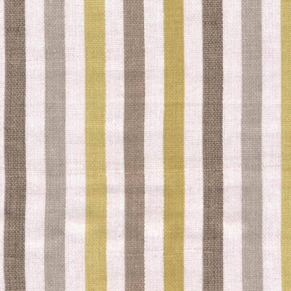 Hidcote Stripe Mimosa by Kasmir Fabric 1387 100% Cotton TURKEY Not Tested H: 3 7/8 inches, V:N/A 54 - Fabric Carolina - Kasmir